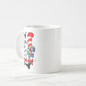 Autismus Bewusstsein, warum in der Lehrerkatze von Kaffeetasse (Vorderseite Links)