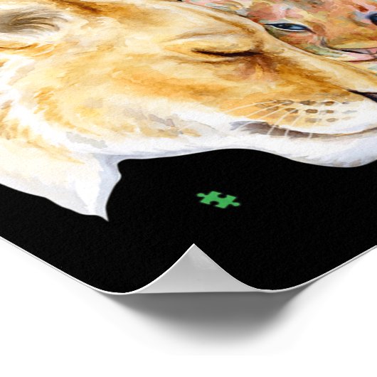 Autismus Bewusstsein, was einen zu einer anderen L Poster (Ecke)