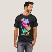 Autismus-Bewusstsein Wunderschöne Stücke T-Shirt (Vorne ganz)