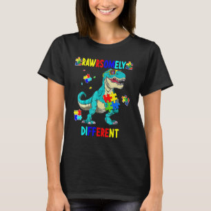 Autismus Bewusstsein ziemlich anders Dinosaurier D T-Shirt