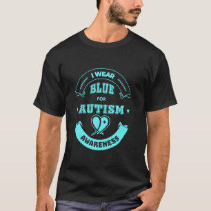 Autismus-Bewusstseins April Wir Tragen Blau Autism T-Shirt