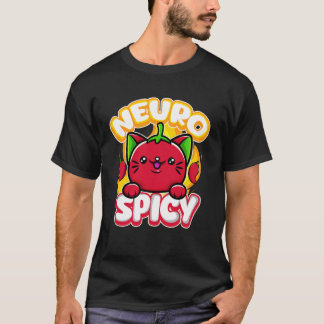 Autismus-Bewusstseins-Katze Neurospicy Sonderpädag T-Shirt