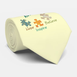 Autismus-Bewusstseins-Krawatte Krawatte