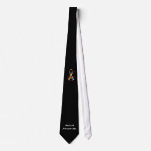 Autismus-Bewusstseins-Krawatte Krawatte