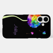 Autismus-Bewusstseins-Löwenzahn-Wünsche Case-Mate iPhone Hülle (Rückseite (Horizontal))