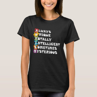 Autismus-Bewusstseins-Puzzle Neurodiversität T-Shirt