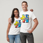 Autismus-Bewusstseins-Puzzlespiel-Stück-T - Shirt (Unisex)