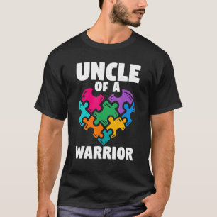 Autismus-Bewusstseins-Puzzleteil-Band Onkel eines  T-Shirt