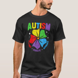 Autismus-Bewusstseins-Puzzleteil Unterstützen Sie T-Shirt