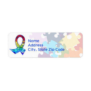 Autismus-Bewusstseins-Regenbogen-Puzzlespiel-Band