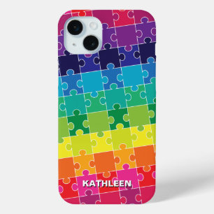 Autismus-Bewusstseins-Regenbogen-Puzzleteile Case-Mate iPhone Hülle