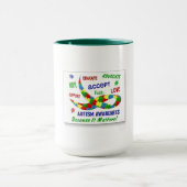 AUTISMUS-BEWUSSTSEINS-SCHALE TASSE (Zentrum)