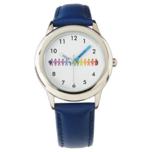 Autismus-Bewusstseins-Uhr Armbanduhr