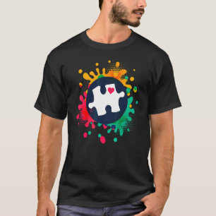 Autismus-Bewusstseins-Unterstützungs-Puzzleteil Li T-Shirt