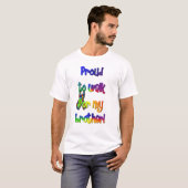 Autismus-Bewusstseins-Wanderer T-Shirt (Vorne ganz)
