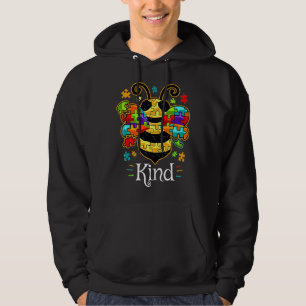 Autismus Bewusstseinsbildung Hummel ist freundlich Hoodie
