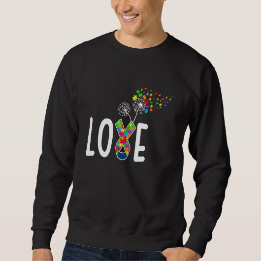 Autismus Bewusstseinsbildung Liebe braucht keine W Sweatshirt (Vorderseite)