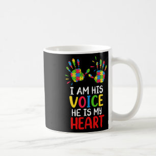 Autismus Bewusstseinsbildung Mama Vater Kaffeetasse