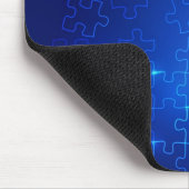 Autismus Bewusstseinsbildung Mousepad Gleuchten bl (Ecke)