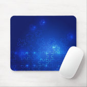 Autismus Bewusstseinsbildung Mousepad Gleuchten bl (Mit Mouse)