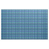 Autismus Bewusstseinsbildung Puzzle Pieces Blue Sh Stoff (Fat Quarter (45,7 x 55,9 cm))
