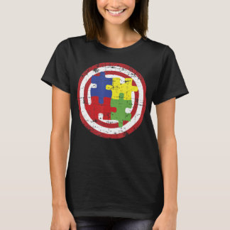 Autismus Bewusstseinsbildung Shirts Kapitän Autism