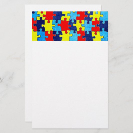 Autismus Bewusstseinsbildung von Shirley Taylor Briefpapier (Vorne/Hinten)