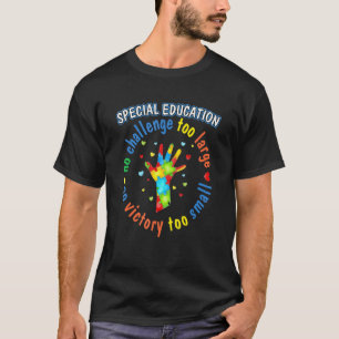 Autismus-Bewusstseinsgeschenke Keine Herausforderu T-Shirt