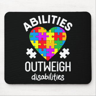 Autismus Bewusstseinslehrer Abilities überwogen Di Mousepad