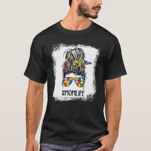 Autismus-Bewusstseinsmonat Autismus-Mutter-Leben F T-Shirt