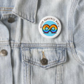 Autismus-Bewusstseinsmonat Button (Beispiel)