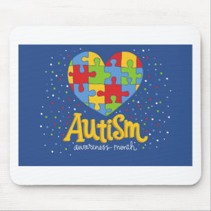 Autismus-Bewusstseinsmonat Mousepad