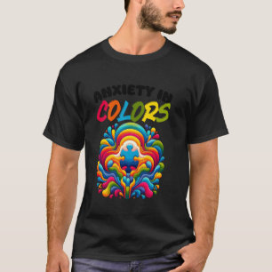Autismus-Bewusstseinsmonat-Puzzleteil Autismus-Ang T-Shirt