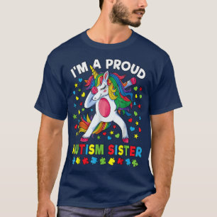 Autismus Bewusstseinsschwäche Einhorn Girl Proud A T-Shirt