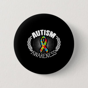 Autismus Bewusstseinsstörungen Monat 1 Button