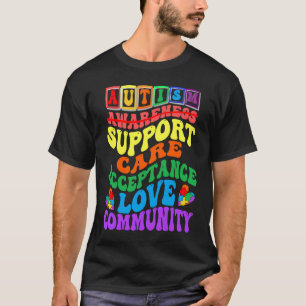 Autismus-Bewusstseinsunterstützung für Kinder Jung T-Shirt