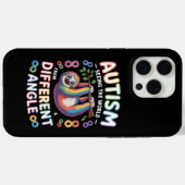Autismus-Bewusstseinszitat Einzigartiger Geist Reg Case-Mate iPhone Hülle (Rückseite (Horizontal))