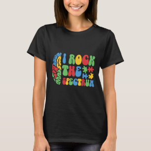 Autismus Brain I Rock the Spectrum Awareness Boys  T-Shirt