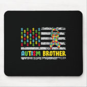 Autismus Bruder Autismus Sensibilisierung Mama Vat Mousepad (Vorne)