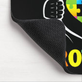 Autismus Bruder Superheld Puzzle Herz Bewusstsein Mousepad (Ecke)