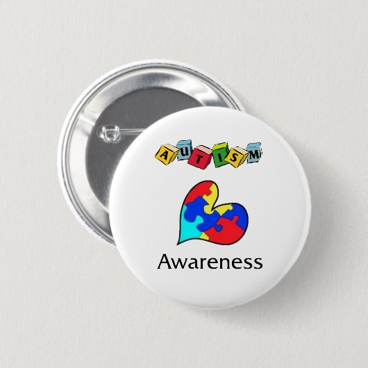 AUTISMUS BUTTON (Vorne & Hinten)