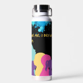 Autismus Cant definiere mich Trinkflasche (Rückseite)