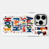 Autismus Case-Mate iPhone Hülle (Rückseite (Horizontal))