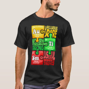 Autismus chemisches Element T-Shirt