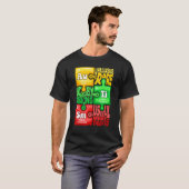 Autismus chemisches Element T-Shirt (Vorne ganz)