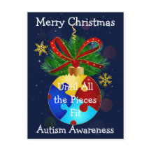 Autismus Christmas Bauble