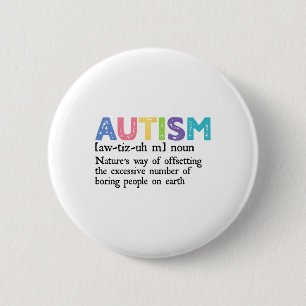 Autismus Definition Autismus Sensibilisierung Akze Button