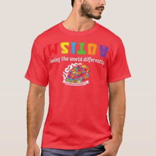 Autismus die Welt anders als das Genie Gehirn C T-Shirt