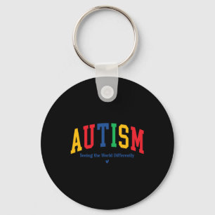 Autismus Die Welt anders sehen Autism Awareness Schlüsselanhänger