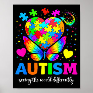 Autismus, die Welt anders sehen Autismus Poster